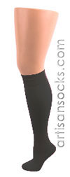 Celeste Stein Charcoal Knee High Stockings / Trouser Socks